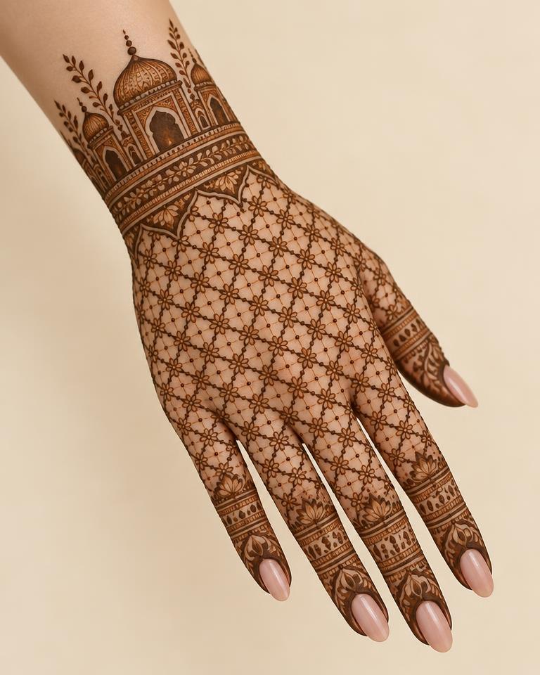 Mughal Bridal Jaal