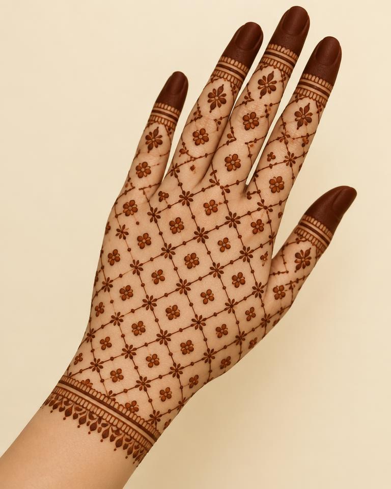 Lattice Blossom Jaal