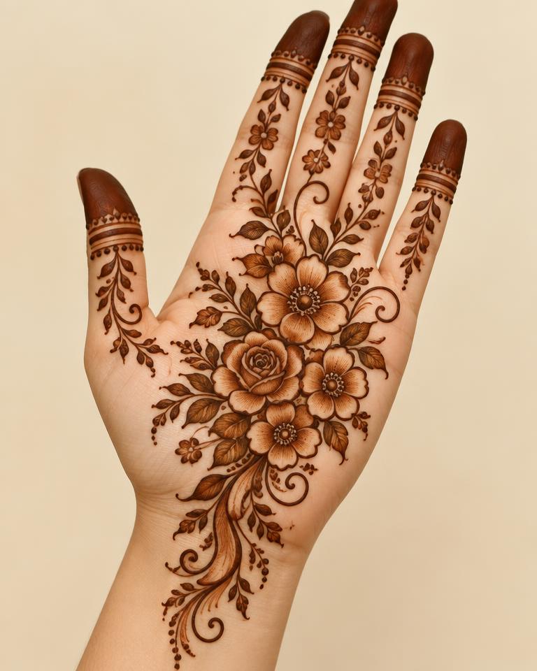 Bouquet Swirl Palm