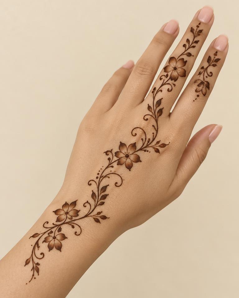 Fine Arabic Curve