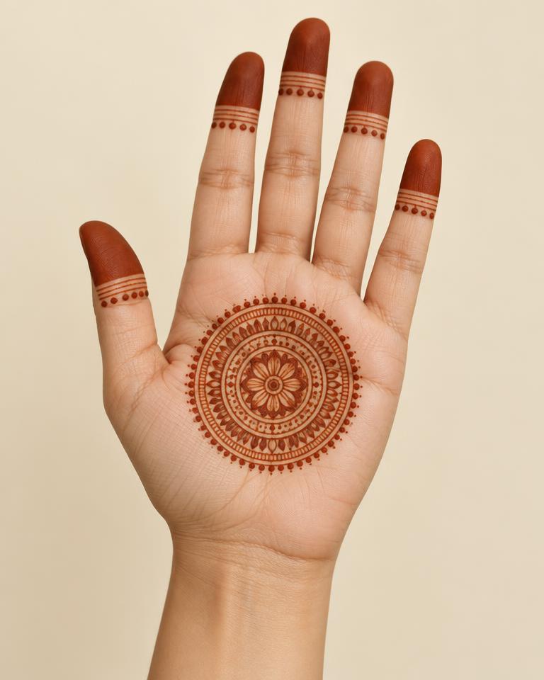 Ringed Mandala Circle