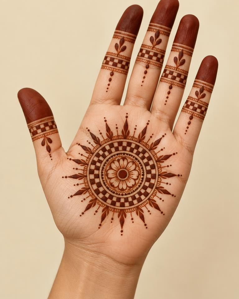 Sunburst Mandala